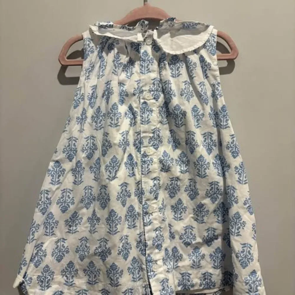 Hope & Henry Baby Organic Ruffle Collar Dress and Bloomer Set 12-18 mo